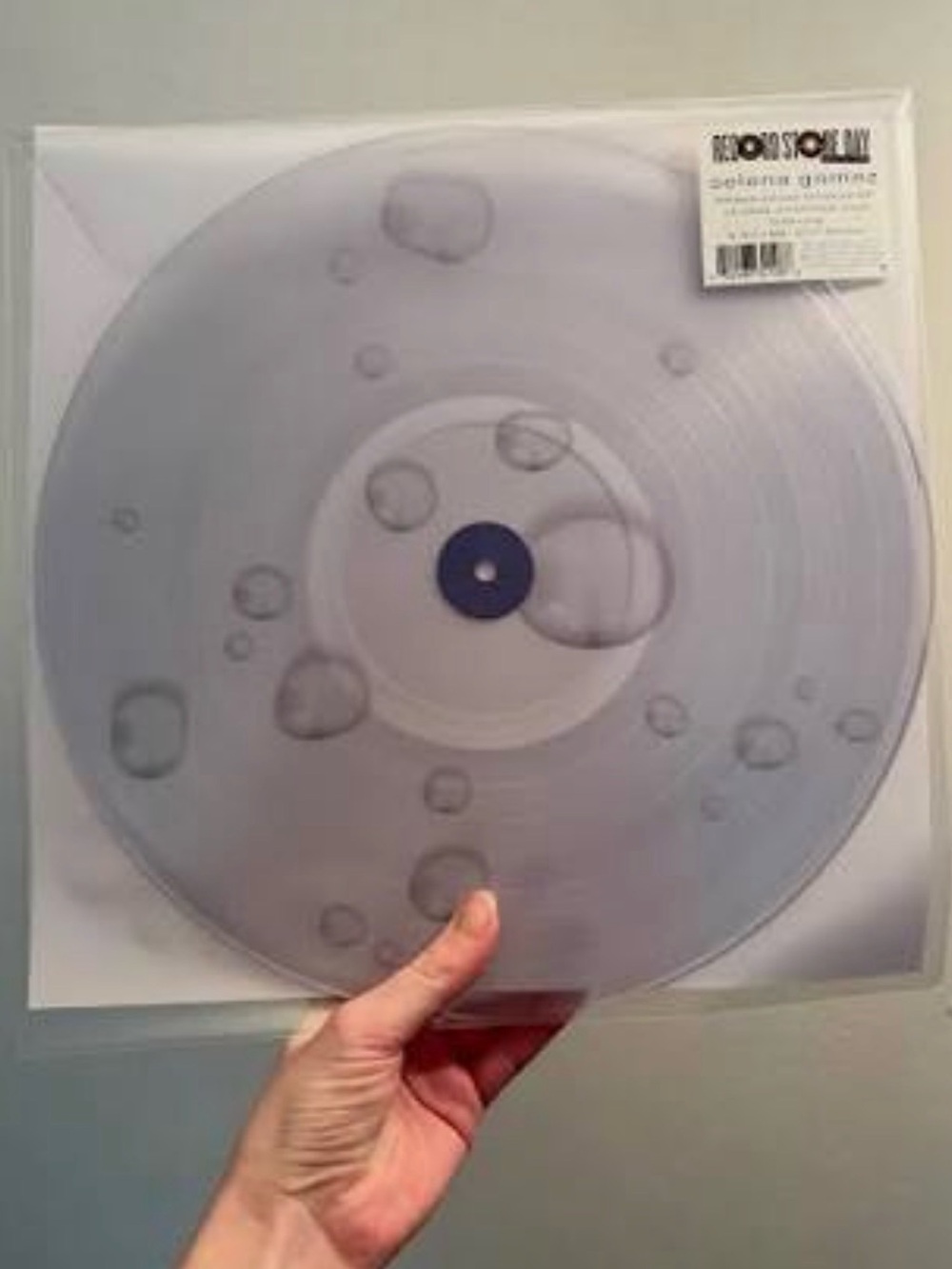 Firm on Price
Brand new Selena Gomez Droplets RSD 2026 Clear Vinyl Record